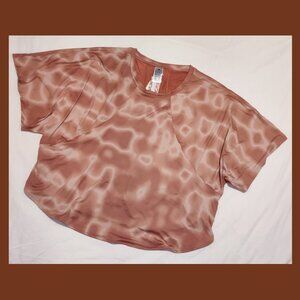 NWT Adidas x 11 Honoré Training Tee/T-Shirt/Top HI5660 Ambient Blush Women's 4X